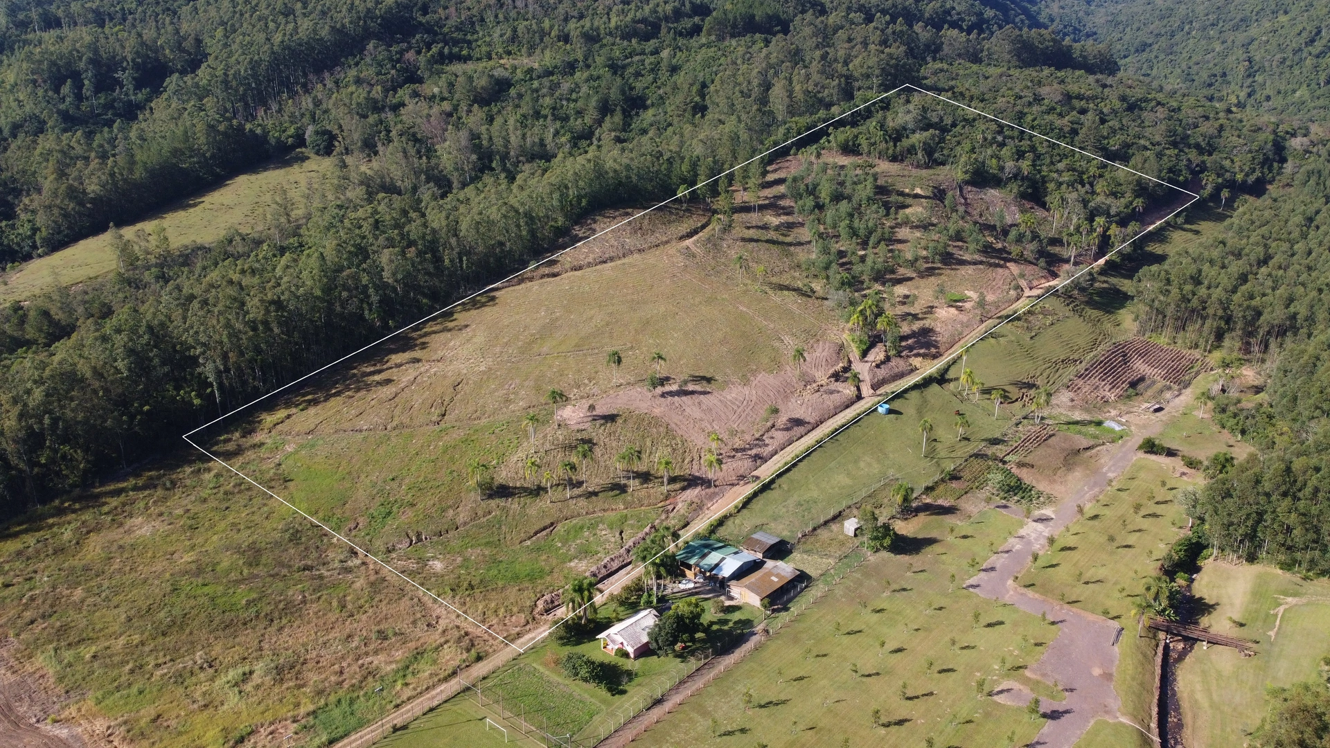 Área de terras com linda vista à venda em Picada Café, na Serra Gaúcha