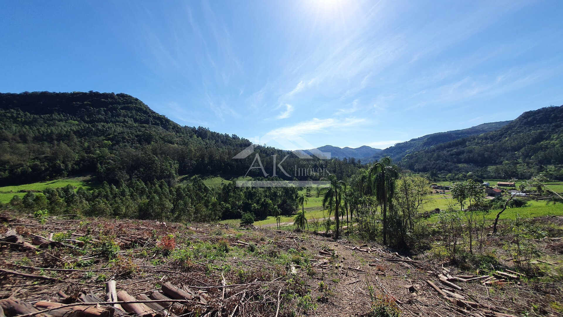 Área de terras com linda vista à venda em Picada Café, na Serra Gaúcha