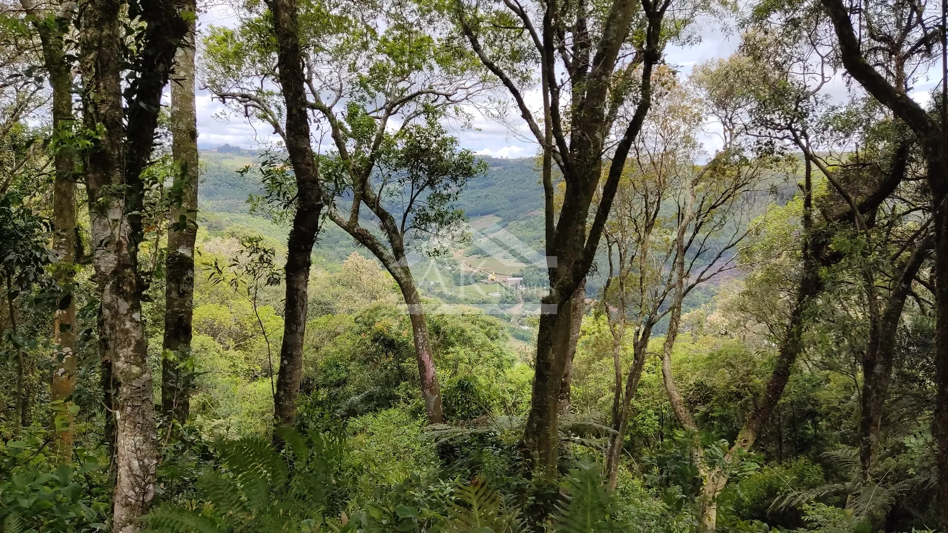 Sítio de cinema, com açudes e vista, à venda em Morro Reuter-RS