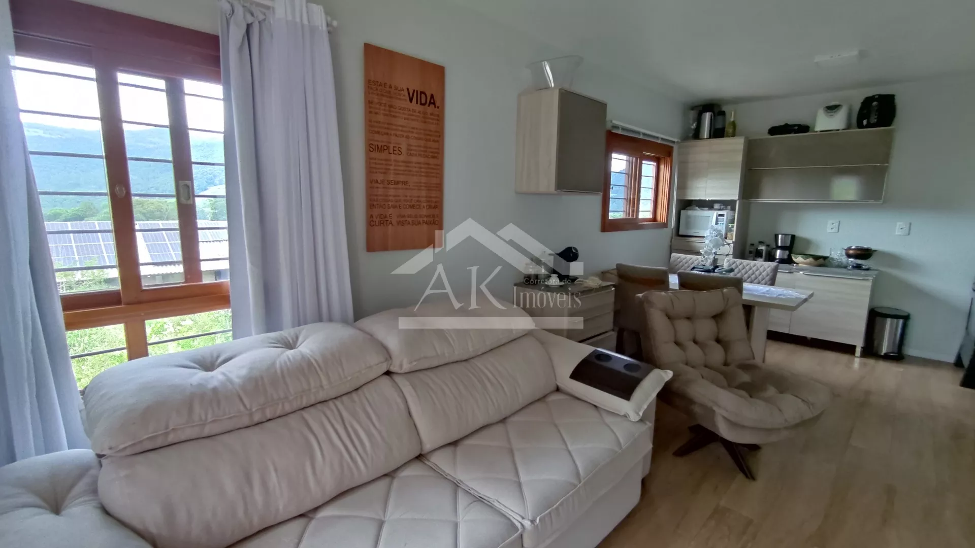 Casa com dois quartos e com uma bela vista à venda em Picada Café na Serra Gaúcha