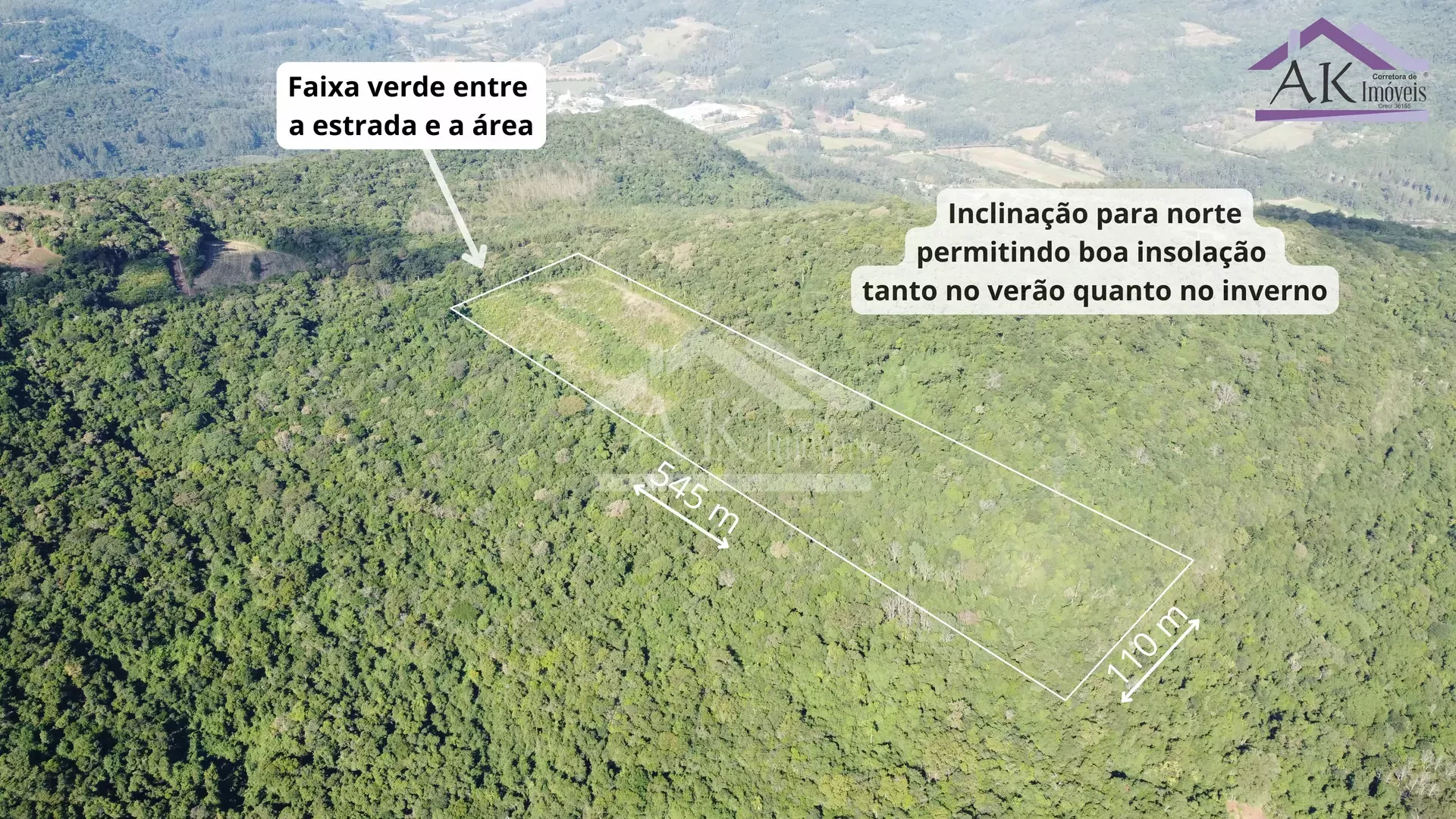 Área de terra com vista à venda em Picada Café na Serra Gaúcha