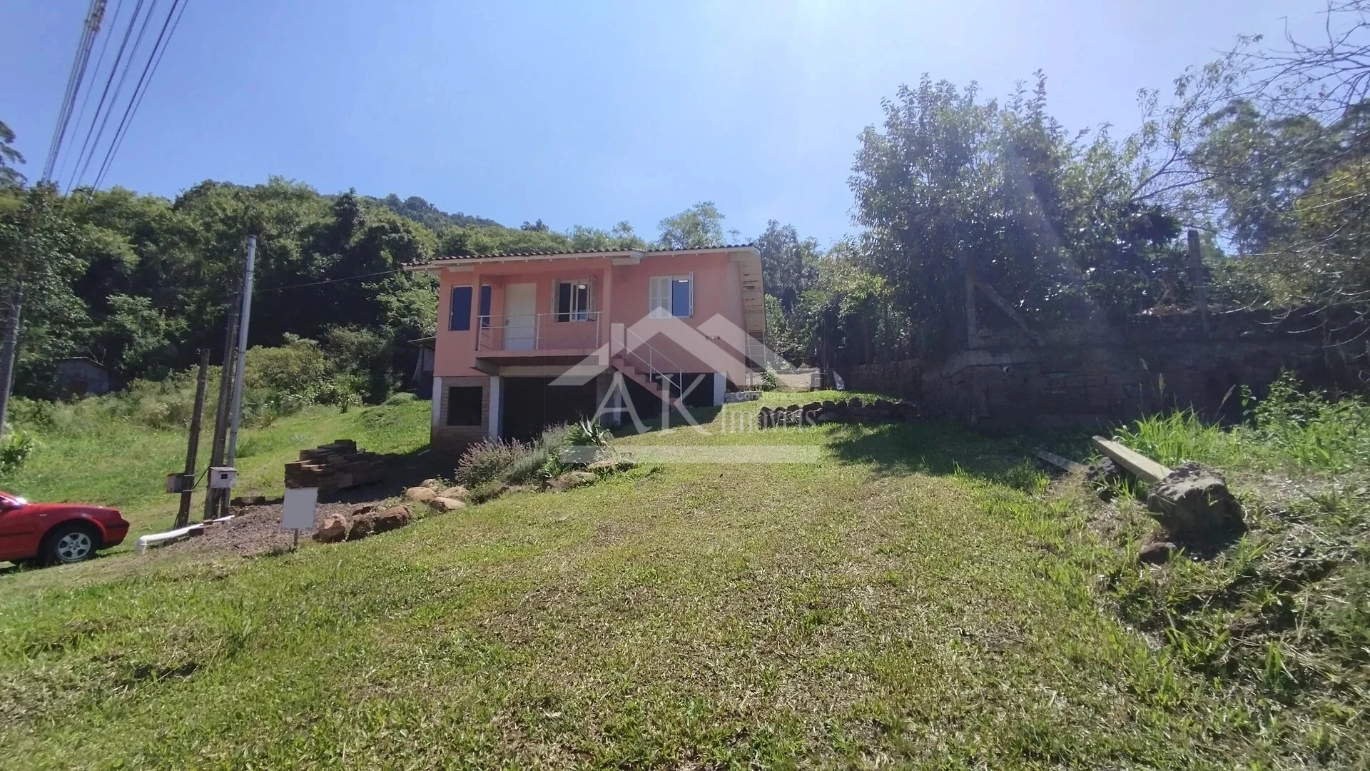 Casa com amplo terreno para locação no bairro Esperança em Picada Café na Serra Gaúcha
