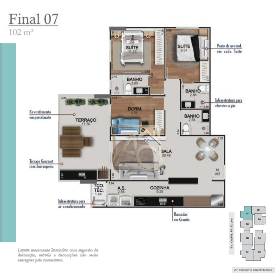 residencial costa atlantica Imagens do imóveis residencial costa atlantica