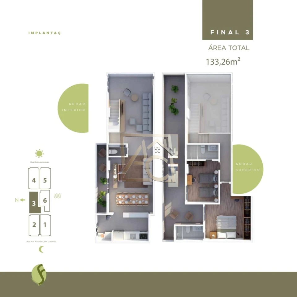 Imagens do imóveis Apartamento Na Planta Á Venda Jardim Do Forte Praia Grande