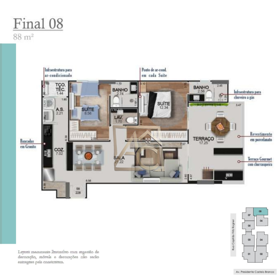 residencial costa atlantica Imagens do imóveis residencial costa atlantica