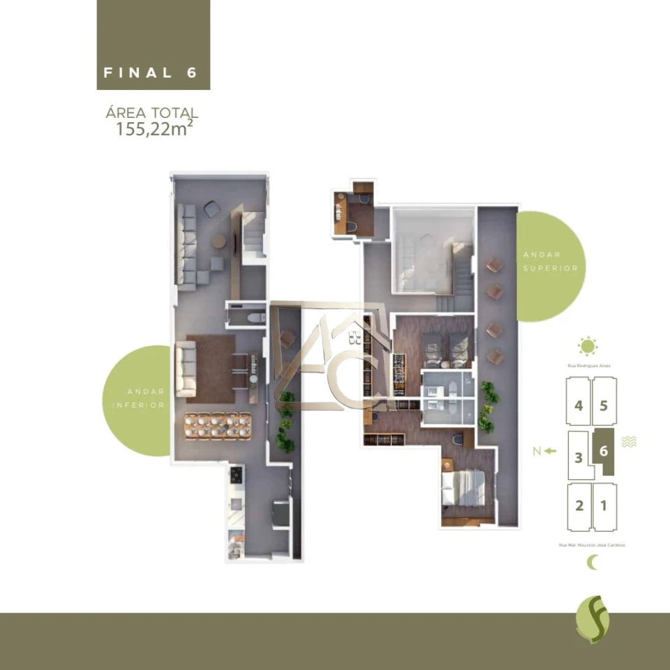 Imagens do imóveis Apartamento Na Planta Á Venda Jardim Do Forte Praia Grande