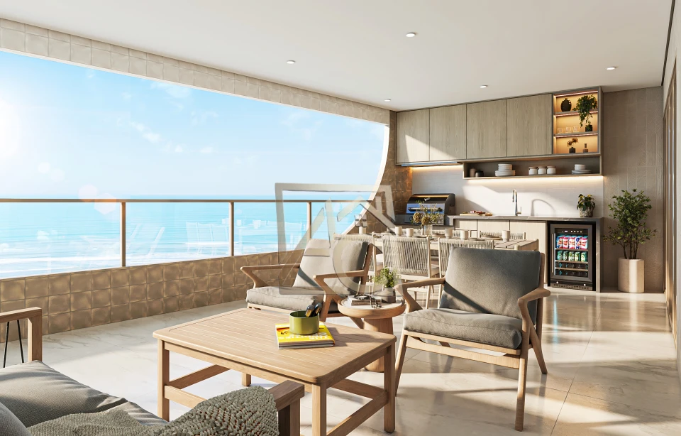 Imagens do imóveis Apartamento Na Planta Á Venda Costa Del Mare Praia Grande