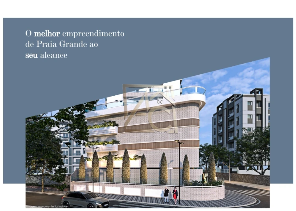 Imagens do imóveis Apartamento à Venda no Caiçara – Praia Grande/SP | 2 Suítes | 84m² | 2 Vagas | Alto Padrão