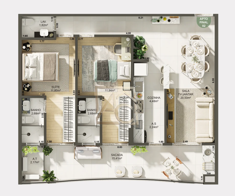 Imagens do imóveis Atlantic Square