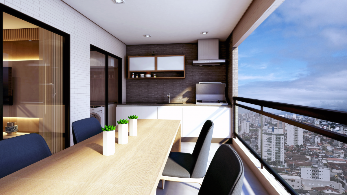 Imagens do imóveis Apartamento À Venda Residencial Berilo Praia Grande