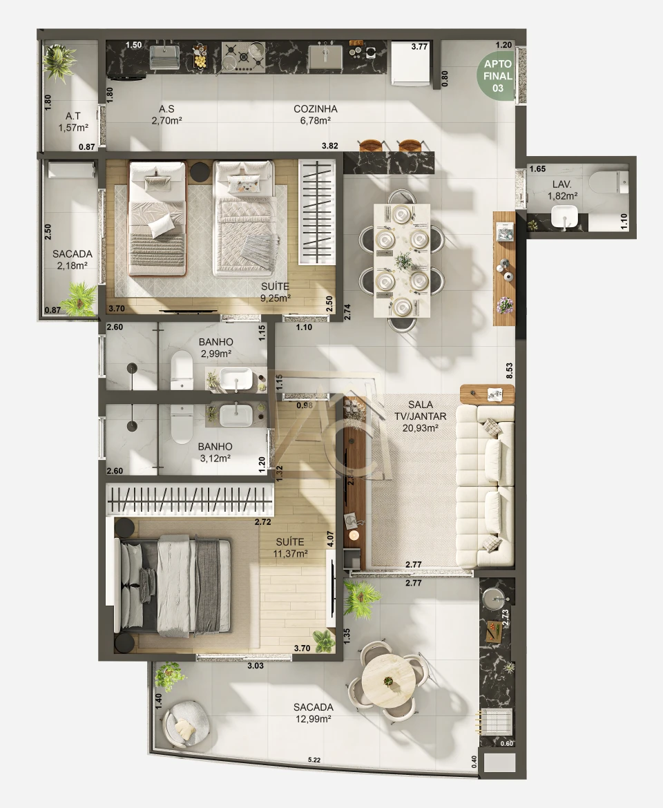 Imagens do imóveis Atlantic Square