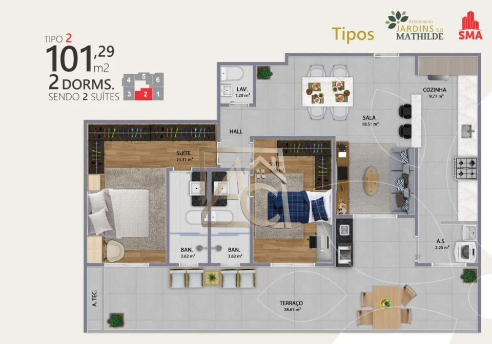 Imagens do imóveis Residencial jardins do Mathilde