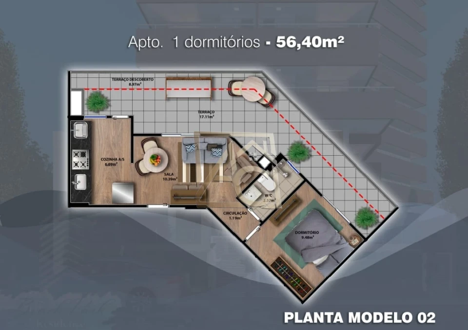 Imagens do imóveis beach park residence