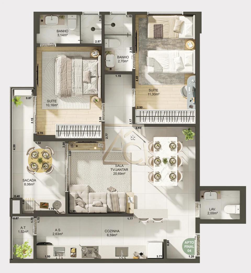 Imagens do imóveis Atlantic Square