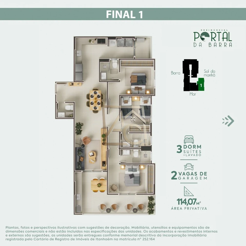 Imagens do imóveis APARTAMENTOS DE 2 E 3 DORMITÓRIOS À VENDA NO CENTRO DE ITANHAÉM | LAZER COMPLETO | VISTA PRIVILEGIADA