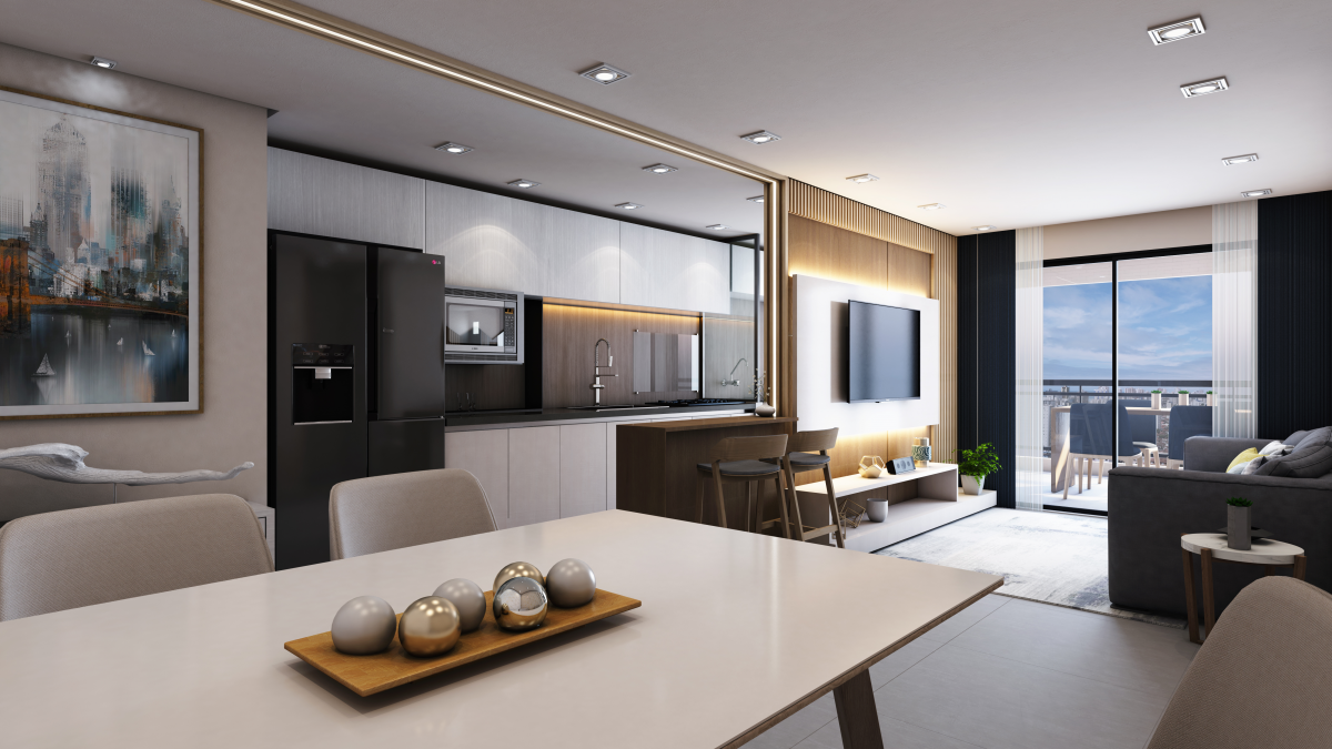 Imagens do imóveis Apartamento À Venda Residencial Berilo Praia Grande