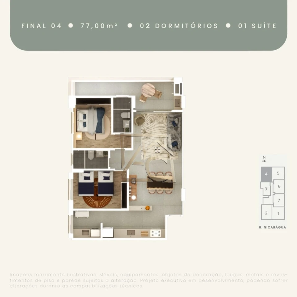 Imagens do imóveis Apartamento Na Planta Á Venda Lagos Praia Grande