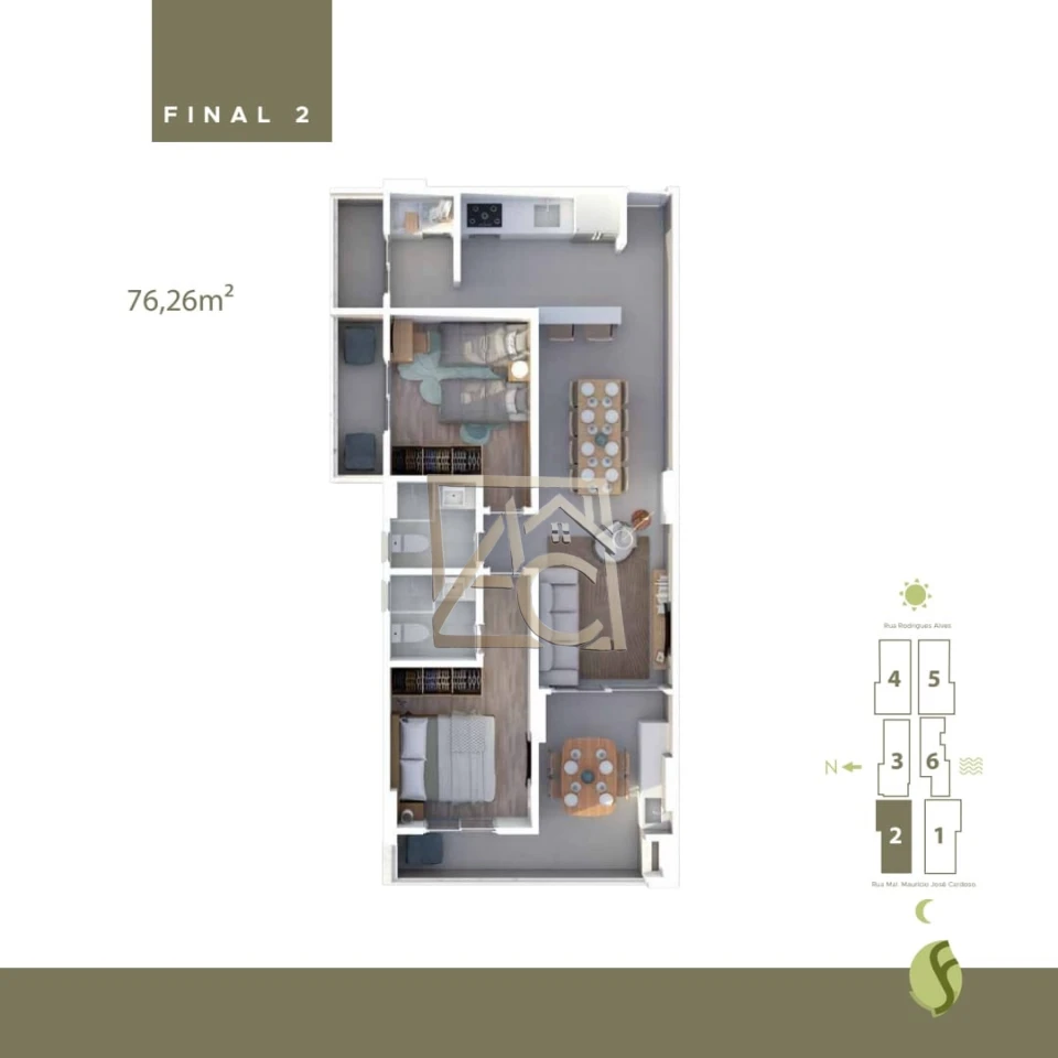 Imagens do imóveis Apartamento Na Planta Á Venda Jardim Do Forte Praia Grande