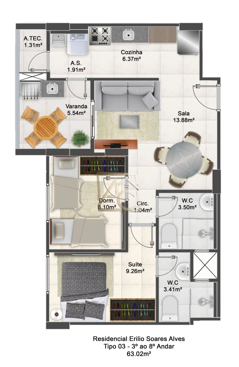 Imagens do imóveis Erilio Soares