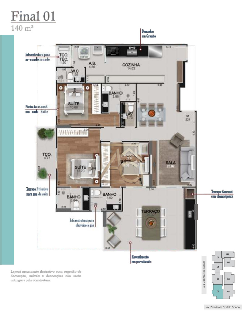 residencial costa atlantica Imagens do imóveis residencial costa atlantica