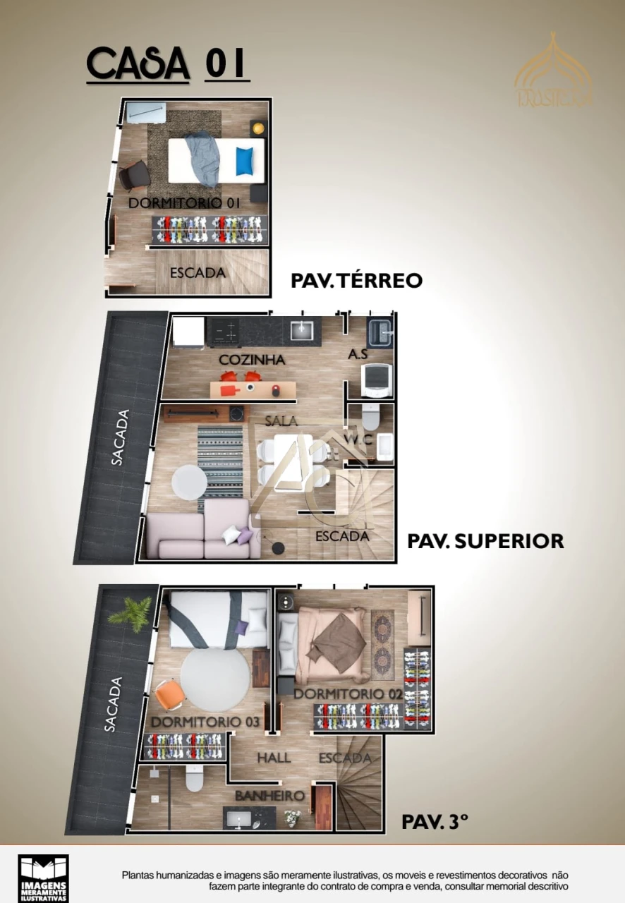 Imagens do imóveis Casa Em Condomínio À Venda Prosppera Ii Praia Grande