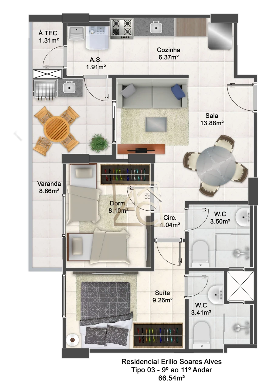 Imagens do imóveis Erilio Soares