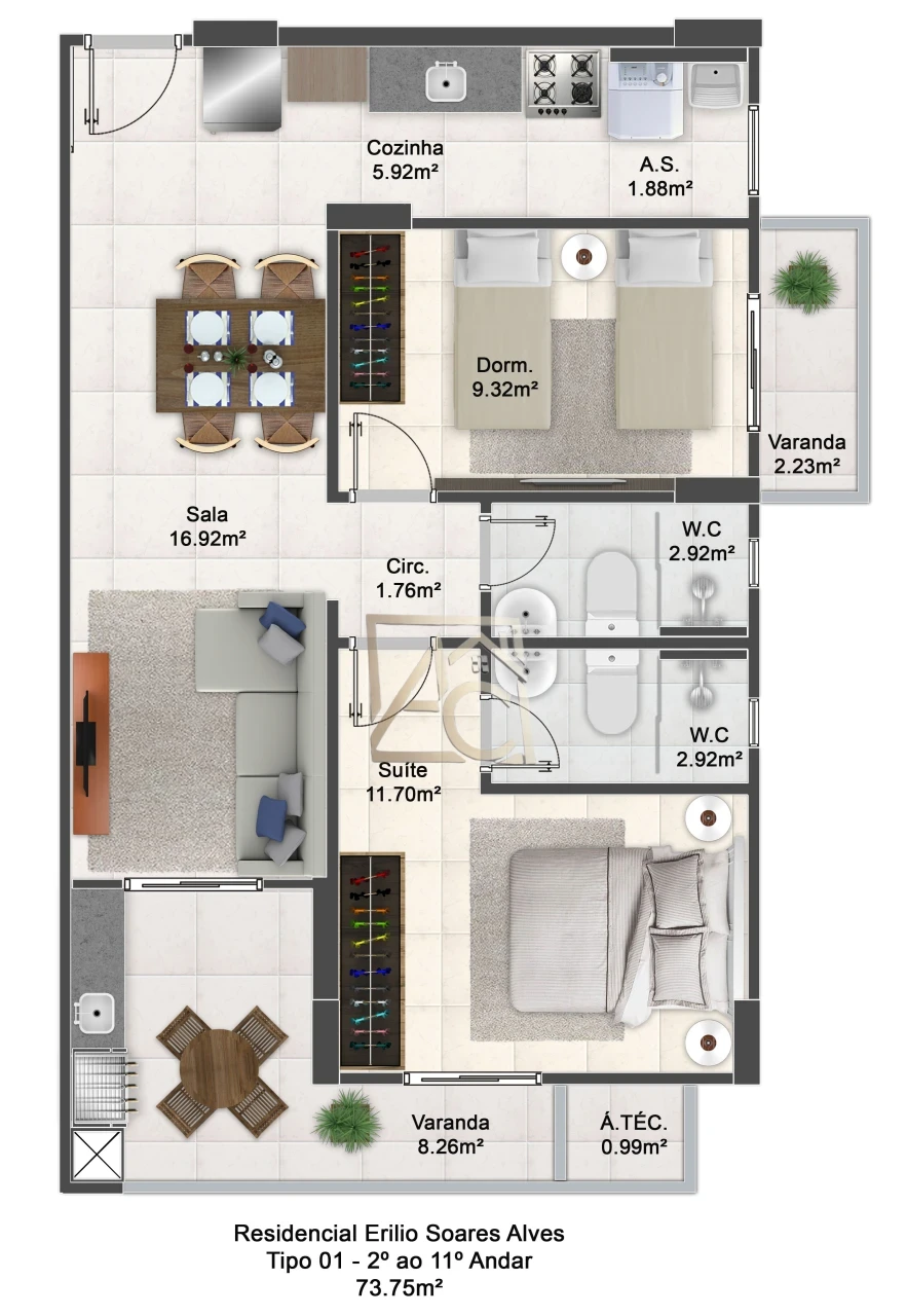 Imagens do imóveis Erilio Soares