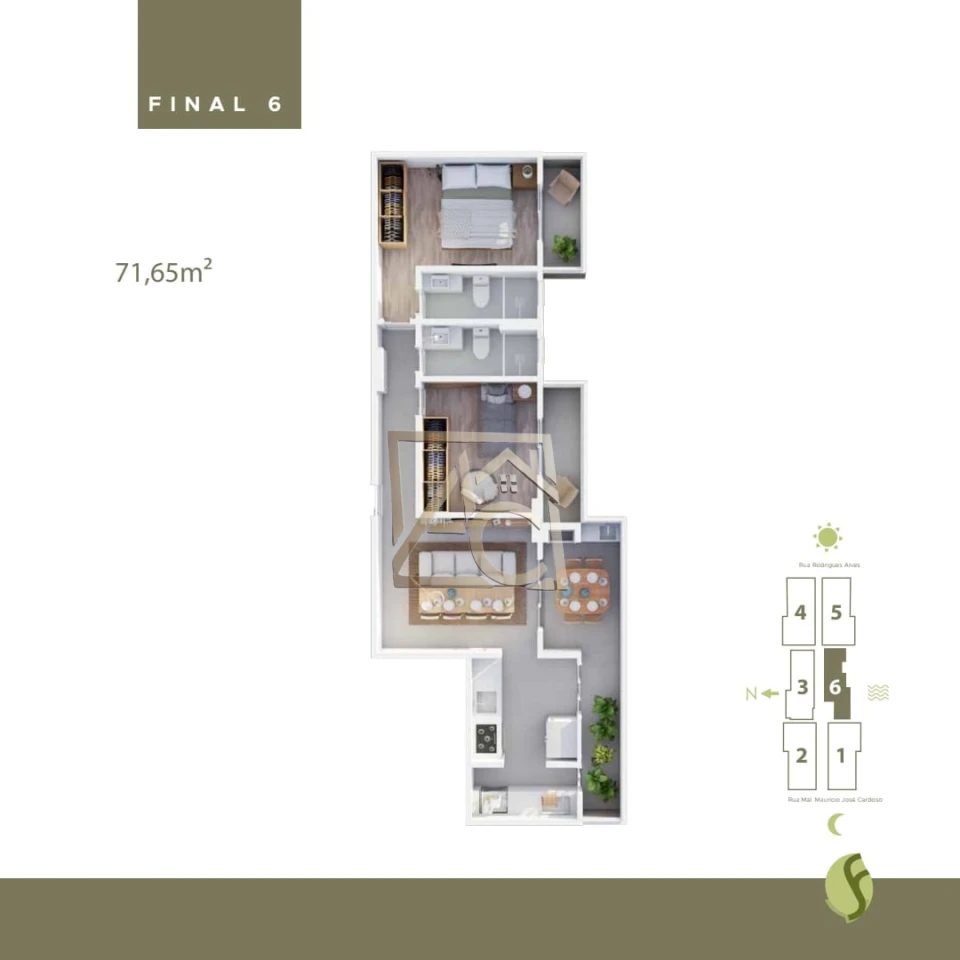 Imagens do imóveis Apartamento Na Planta Á Venda Jardim Do Forte Praia Grande