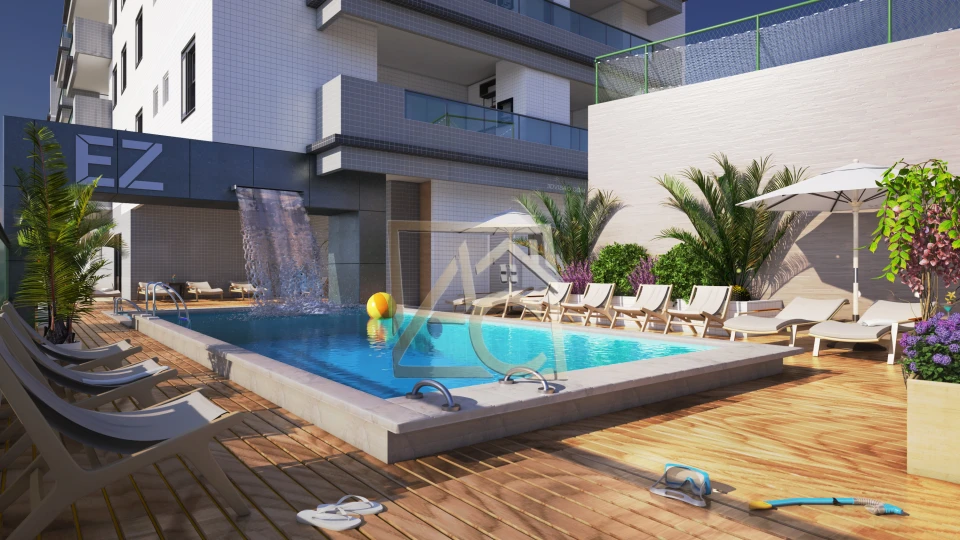 Imagens do imóveis Apartamento À Venda Ez Aero Club Residencial Praia Grande