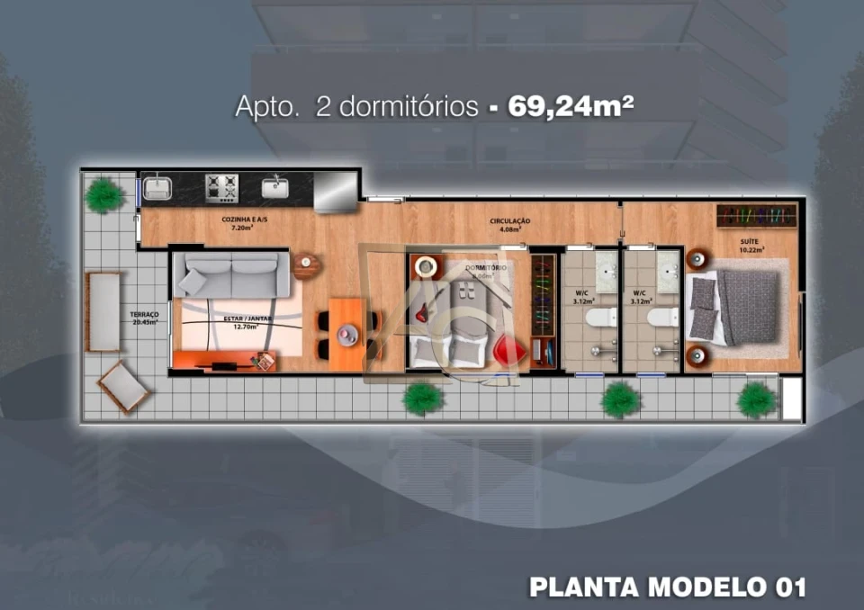 Imagens do imóveis beach park residence