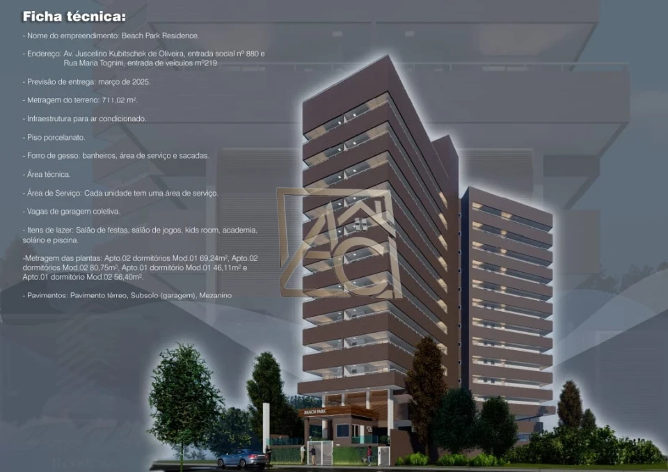 Imagens do imóveis beach park residence