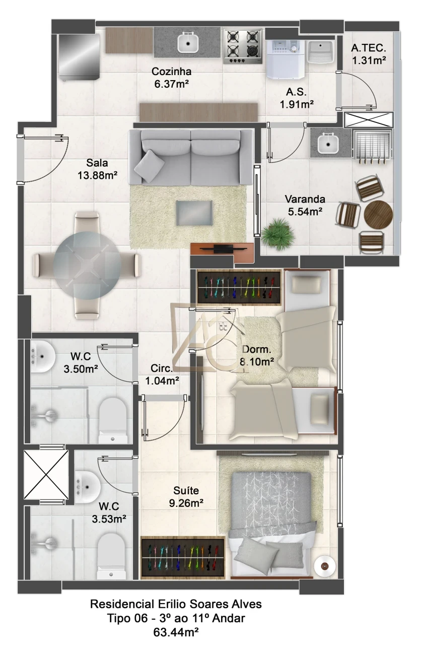 Imagens do imóveis Erilio Soares