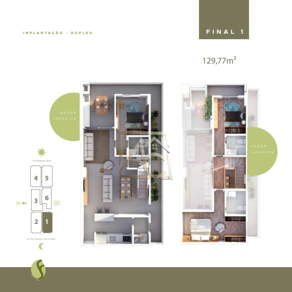 Imagens do imóveis Apartamento Na Planta Á Venda Jardim Do Forte Praia Grande