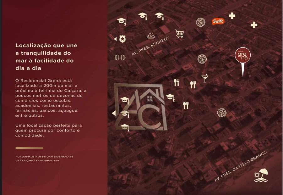 Imagens do imóveis Apartamento À Venda Residencial Grena Praia Grande