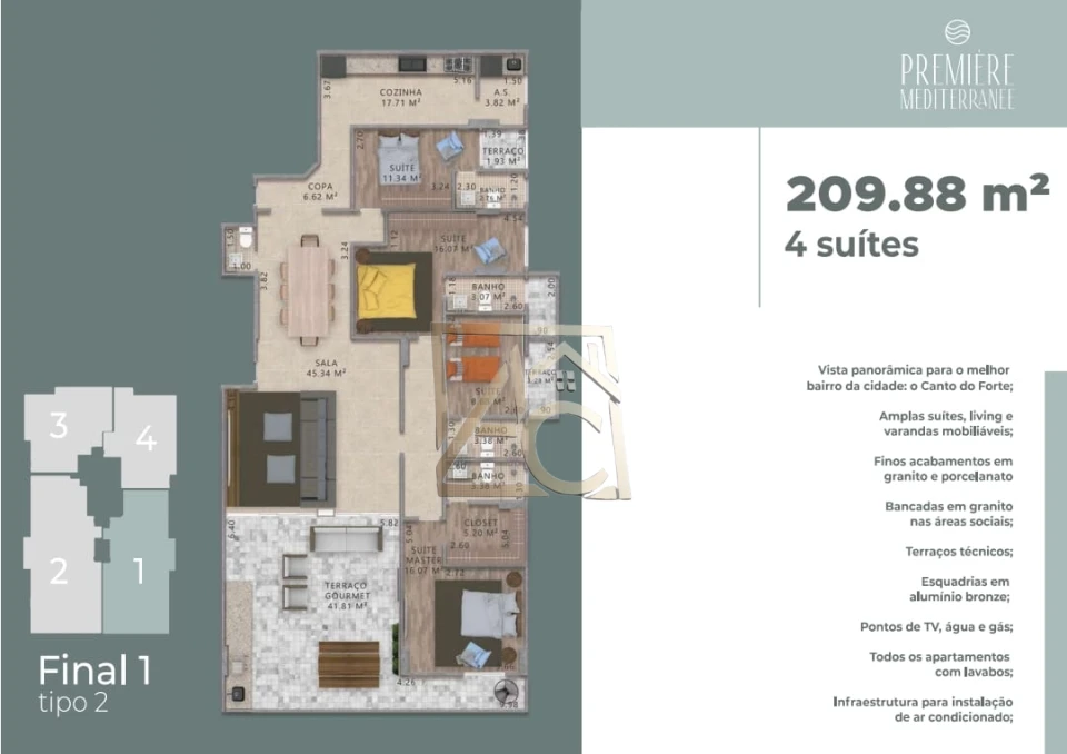 Imagens do imóveis PREMIÈRE MEDITERRANE