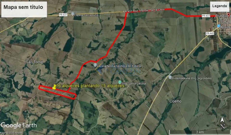 Oportunidade Rural no Paraná: Sítio de 16 Alqueires Pronto para Plantio e com Renda Ativa!