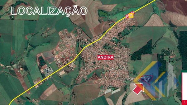 Centro de distribuição e armazenamento de sementes à venda no Norte do PR