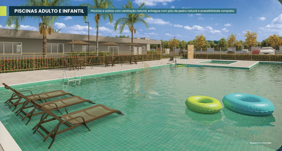 NOVA IORQUE - APARTAMENTO 39 m² - Parque dos Lagos