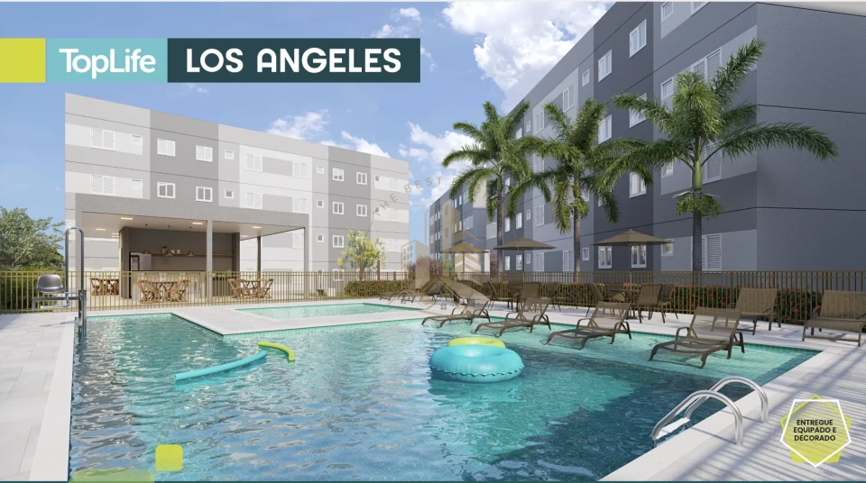 LOS ANGELES - apartamento 39 m² - Jamil Cury