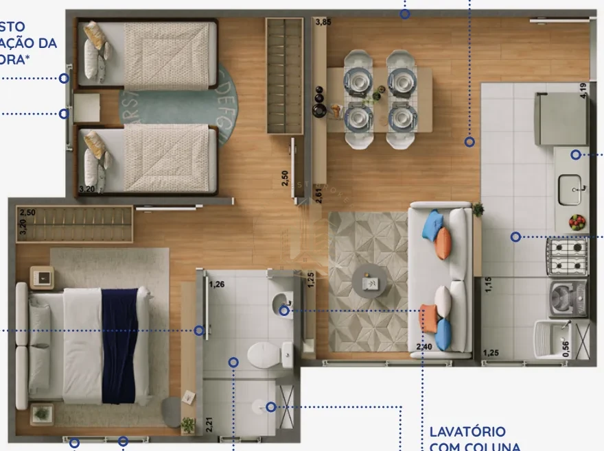 CONQUISTA IPIRANGA - apartamento 41M² - Ipiranga
