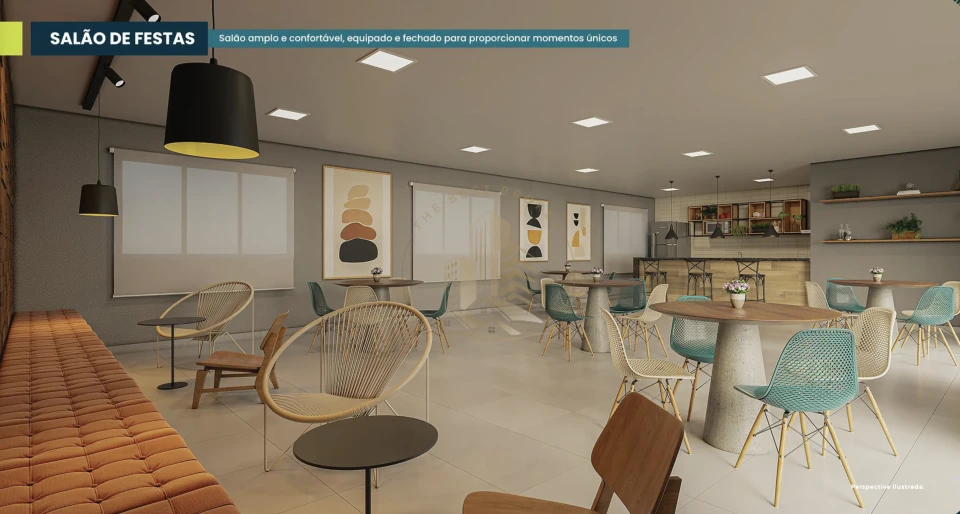 NOVA IORQUE - APARTAMENTO 39 m² - Parque dos Lagos