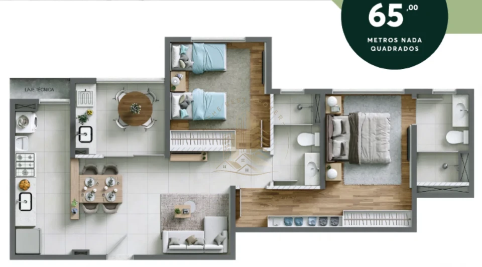 SENSIA BOTÂNICO - apartamento 77 m² - Jardim Botânico