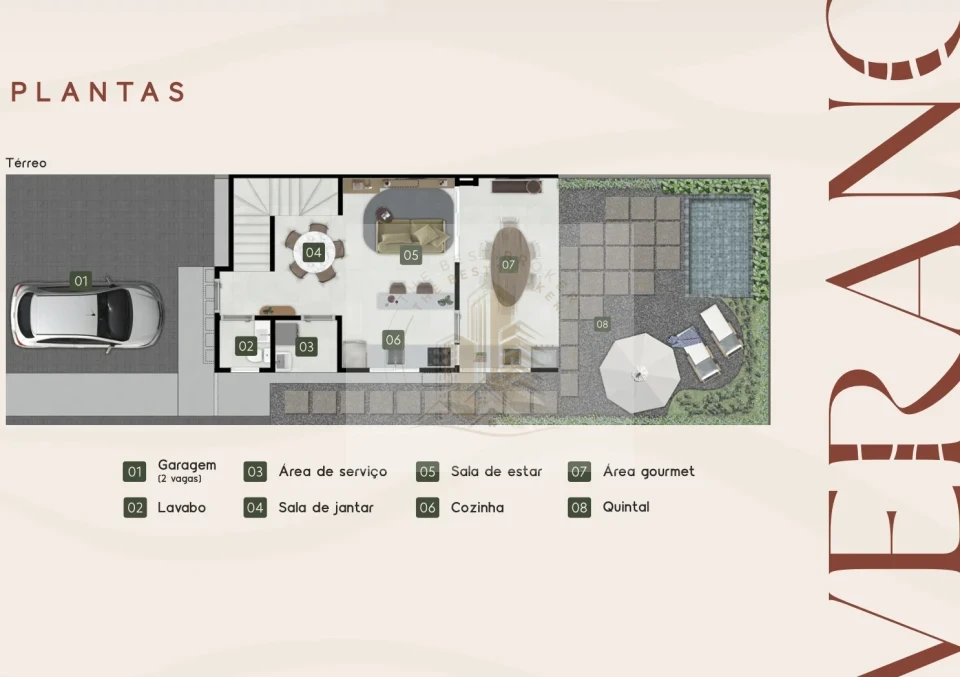 VERANO - CASAS EM CONDOMINIO NA VILA DO GOLF