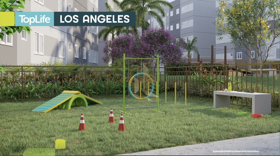 LOS ANGELES - apartamento 39 m² - Jamil Cury