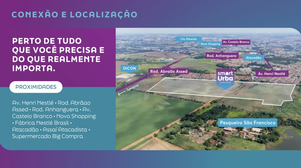 SMART URBA - TERRENO NA ZONA LESTE