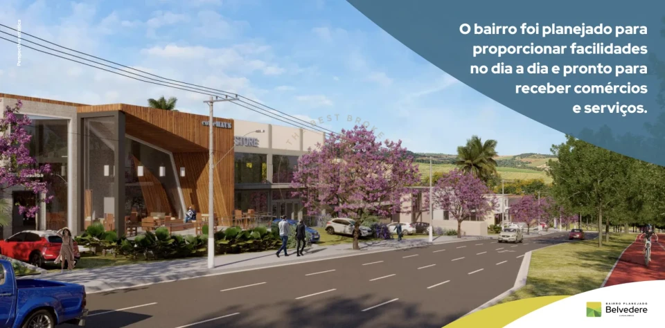 BELVEDERE - TERRENO NA ZONA SUL