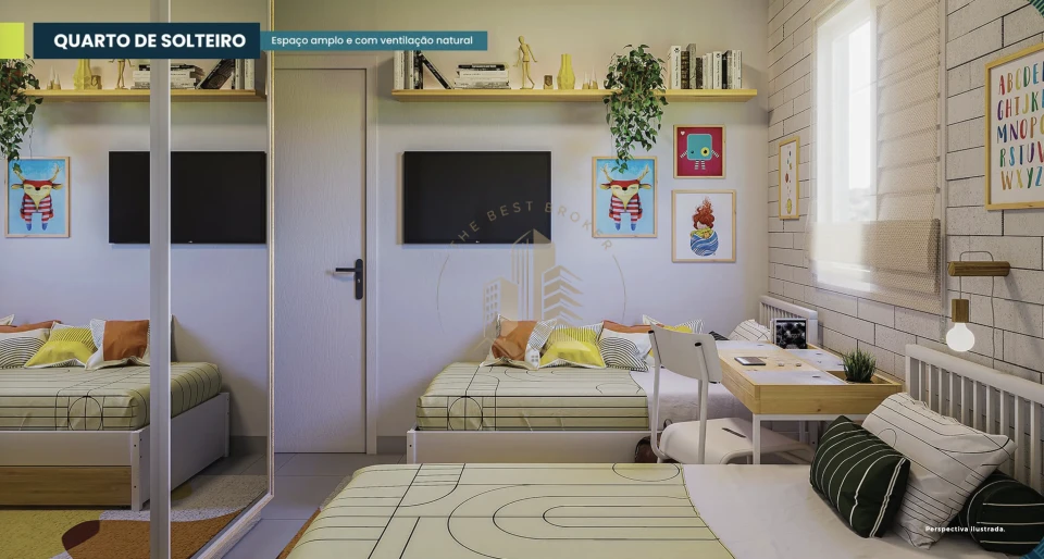 NOVA IORQUE - APARTAMENTO 39 m² - Parque dos Lagos