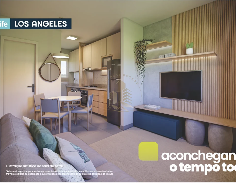 LOS ANGELES - apartamento 39 m² - Jamil Cury