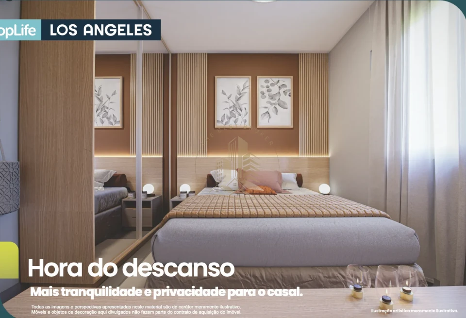 LOS ANGELES - apartamento 39 m² - Jamil Cury