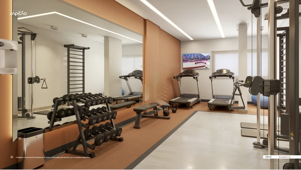 CAPITÃO -  APARTAMENTO 55 m² -  CAMPOS ELISEOS